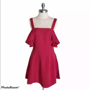 LIKELY Bellamy Cold Shoulder Mini Dress